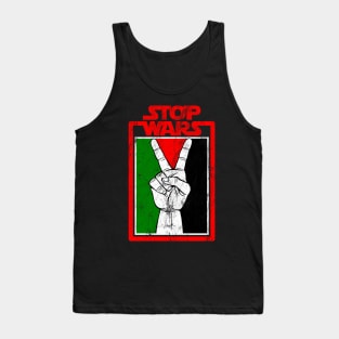 Free Palestine - Stop Wars Tank Top